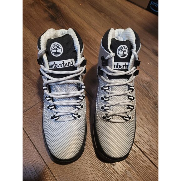 Timberland PRO Eurohiker Jacquard Men's Size 8 Boot White/Black Hiking Brand NEW - Picture 6 of 7